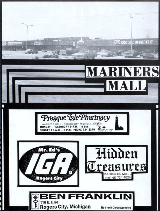Mariners Mall - 1984 Yearbook Ad